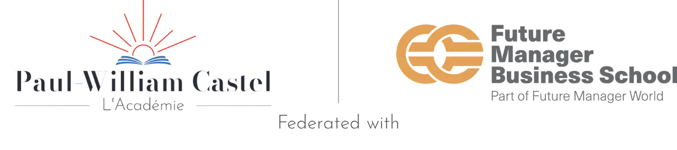 Logos de Paul William Castel Academy ET Future Manager Business School